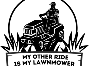 Lawn Mower Decal Decal